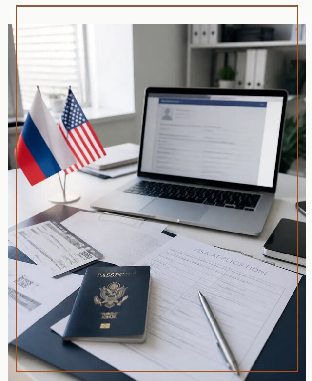 Оформление визы в США для туристов и бизнеса в Копейске