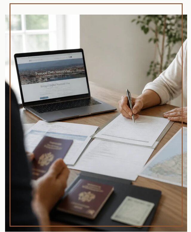 Оформление Digital Nomad и ВНЖ Португалии в Копейске
