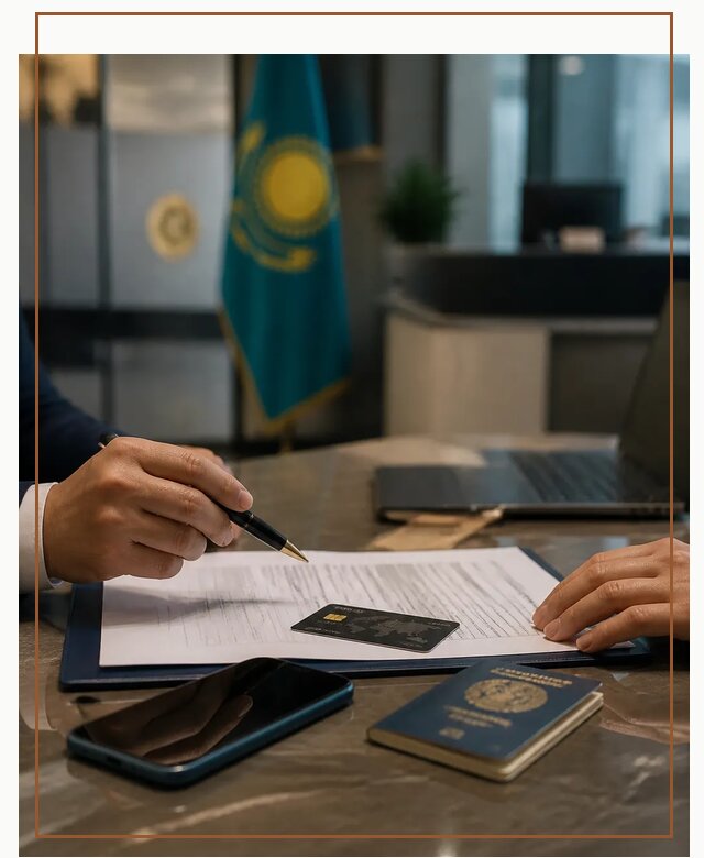 Открытие счета и банковской карты в Казахстане в Копейске